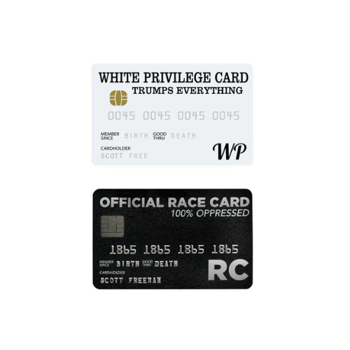 White privilege & Race Card Combo Pack