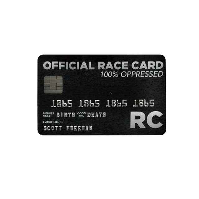 White privilege & Race Card Combo Pack